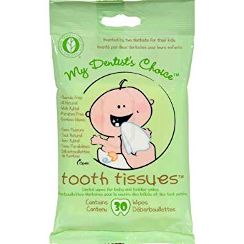 30 Tooth Tissues Dental Wipes for Babies and Toddlers