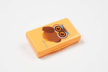 Uber Mom Tissue Box, Orange Owl