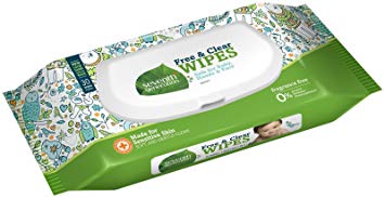 Seventh Generation Baby Wipes - Unscented - 30 ct