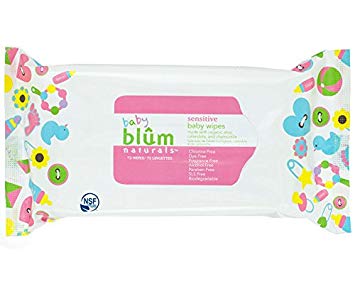 Baby Blum Naturals Sensitive Baby Wipes