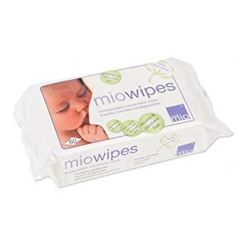 Bambino Mio, Miowipes (Natural Baby Wipes), 60 Per Pack