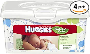 Huggies Nat Care Ff/Bby W Size 64ct Huggies Natural Care Fragrance Free Baby Wipes Tub 64ct