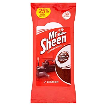 Mr Sheen Leather Wipes (30)