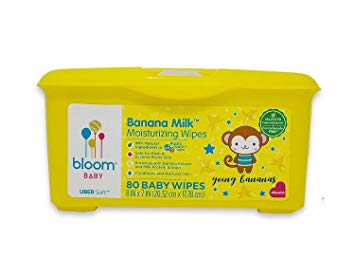 Bloom Baby Uber Soft Baby Wipes Tub - 80 Count