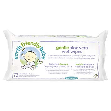 Eco Baby Wipes Organic Chamomile and Calendula 72 Wipes
