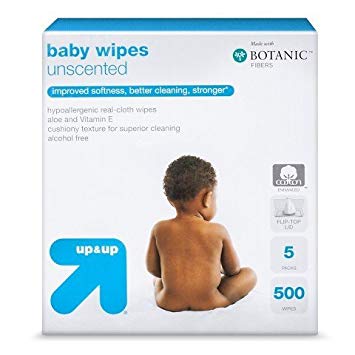 up & up™ Baby Wipes - Unscented - 500 ct
