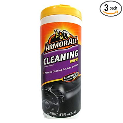 Armor All Multipurpose Cleaning Wipes (Pack of 3)