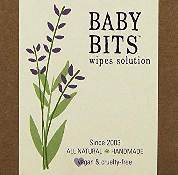 Baby Bits Wipes Solution - Makes 1,000 Natural Wipes by Baby Bits