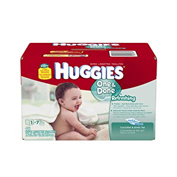 Huggies One & Done Refreshing Baby Wipes Refill - 448ct